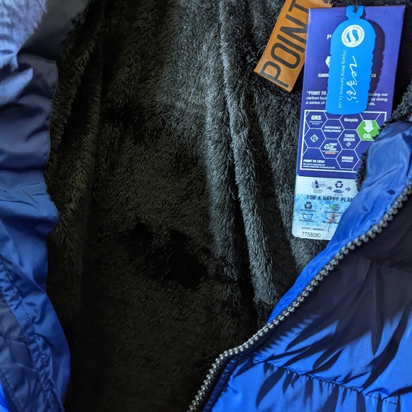 **SOLD OUT**BNWT Point Zero Askel Quilted Puffer Jacket in Blue/Black X-LARGE - Picture 14 of 15